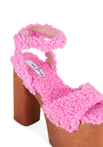 Superior Platform Heels - Fuchsia