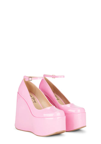 Munoz Wedge Heels - Pink