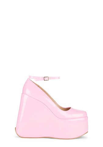 Munoz Wedge Heels - Pink