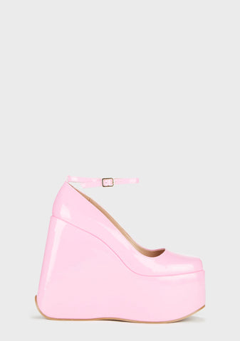 Munoz Wedge Heels - Pink