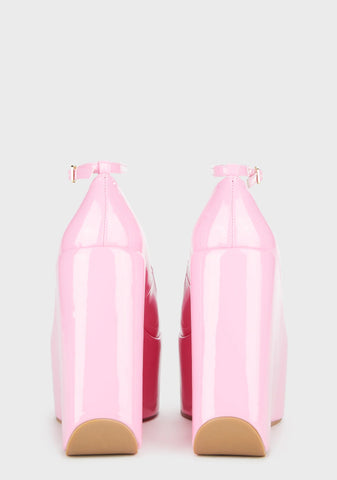 Munoz Wedge Heels - Pink