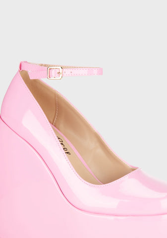 Munoz Wedge Heels - Pink