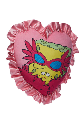 Blackened Sponge Throw Pillow