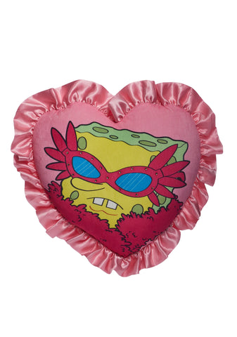 Blackened Sponge Throw Pillow