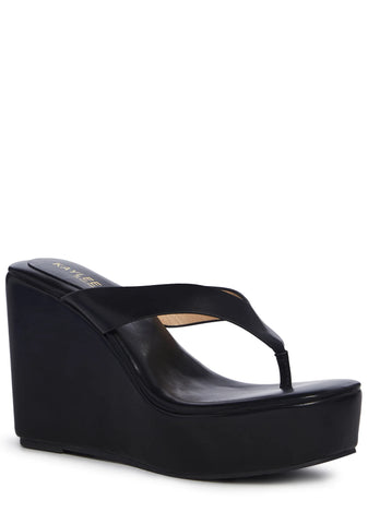 Just Relax Platform Wedge Sandals