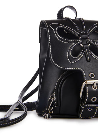 Feeling Good Butterfly Backpack - Black