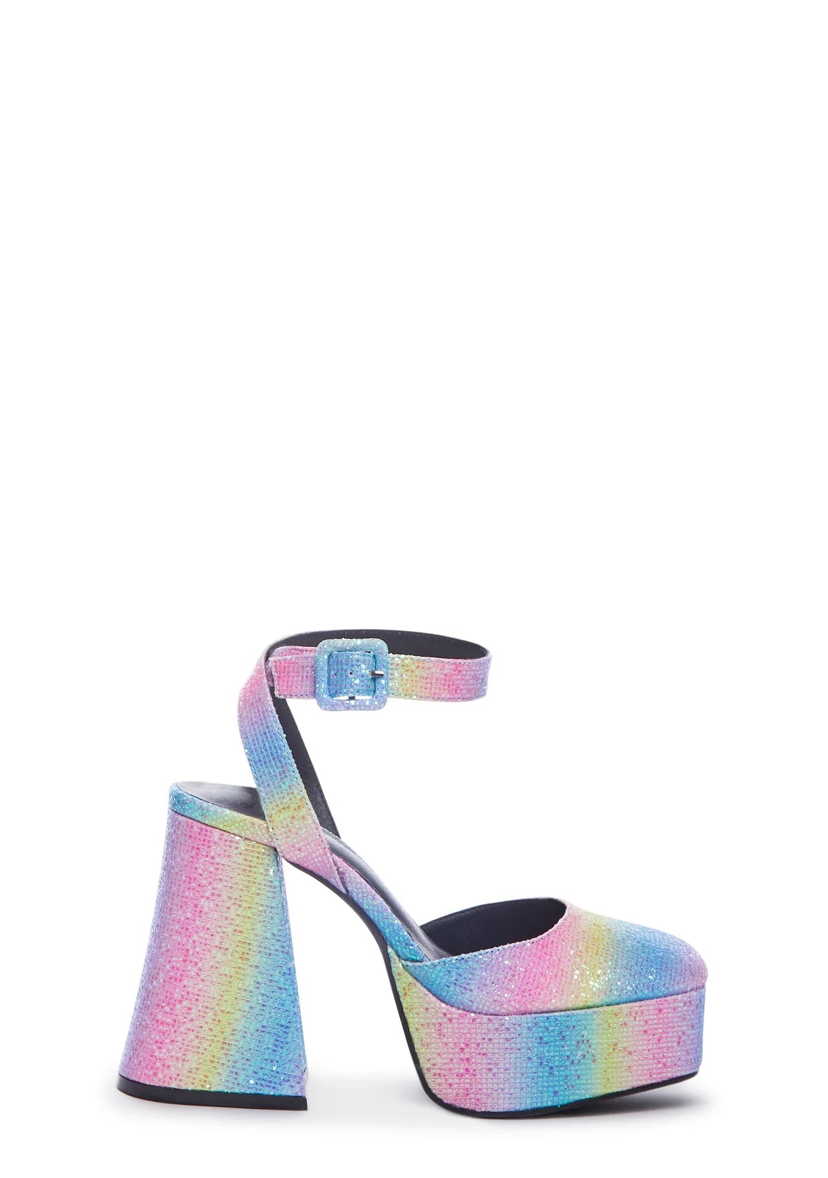 Rainbow Glitter Heels