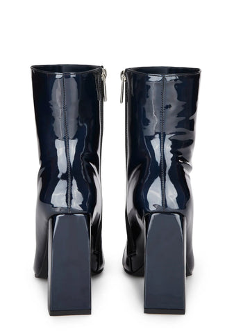 Top Ace Ankle Boots-Black