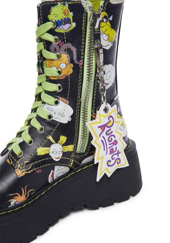 All Growed Up Combat Boots