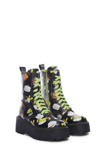 All Growed Up Combat Boots