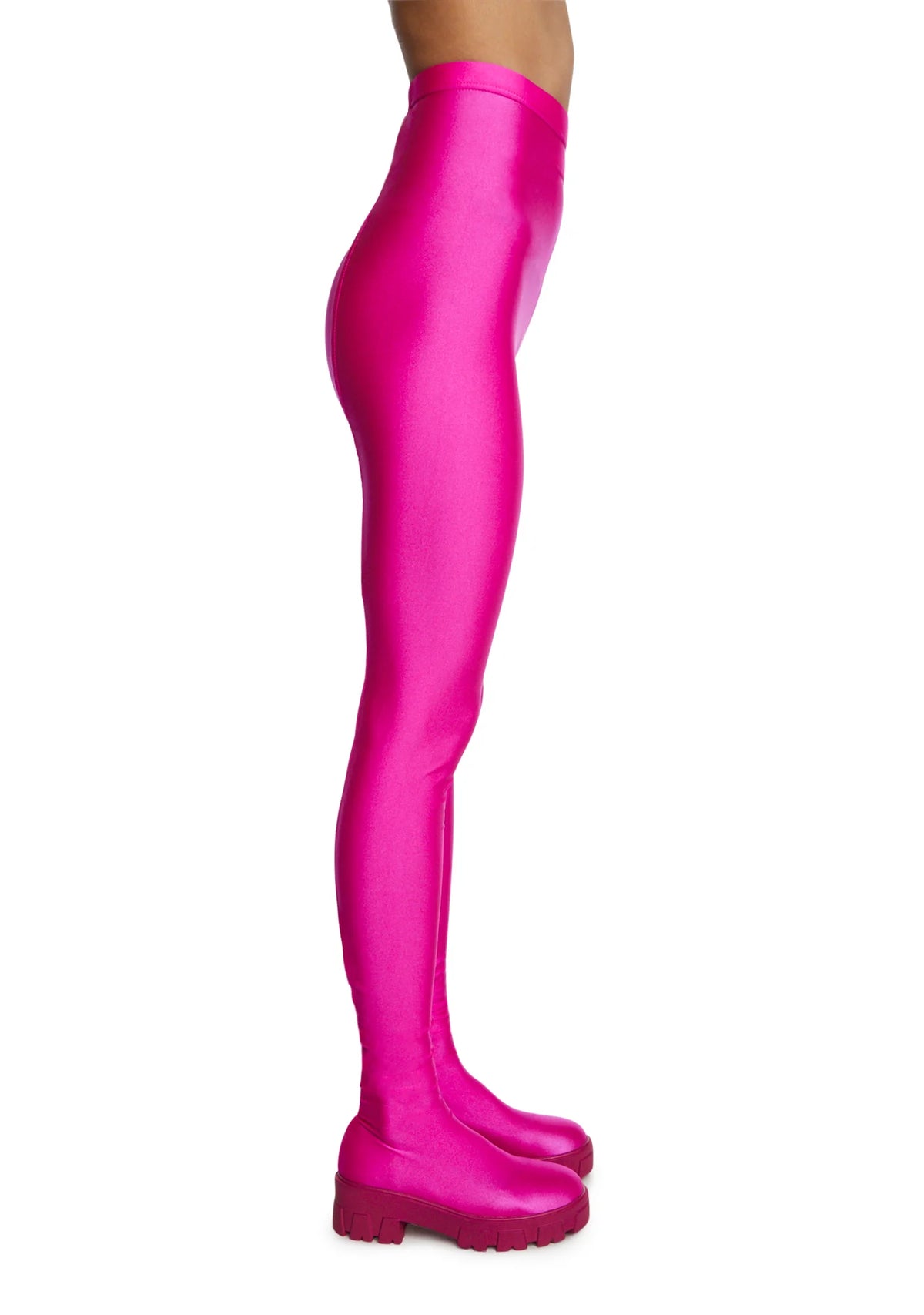 Tito Flatform Pant Boots -  Pink