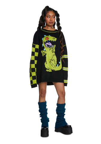 Reptar's Revenge Oversized Sweater