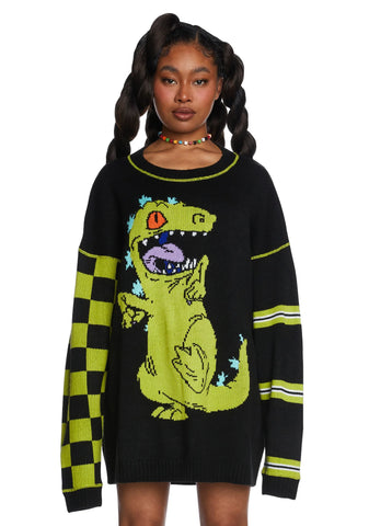 Reptar's Revenge Oversized Sweater
