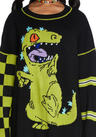 Reptar's Revenge Oversized Sweater