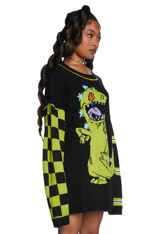Reptar's Revenge Oversized Sweater