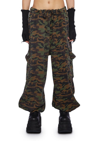 Commander Cameo Parachute Pants