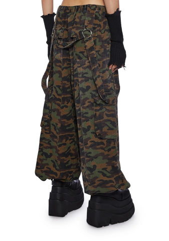 Commander Cameo Parachute Pants