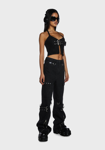 Bondage Hardware Jeans