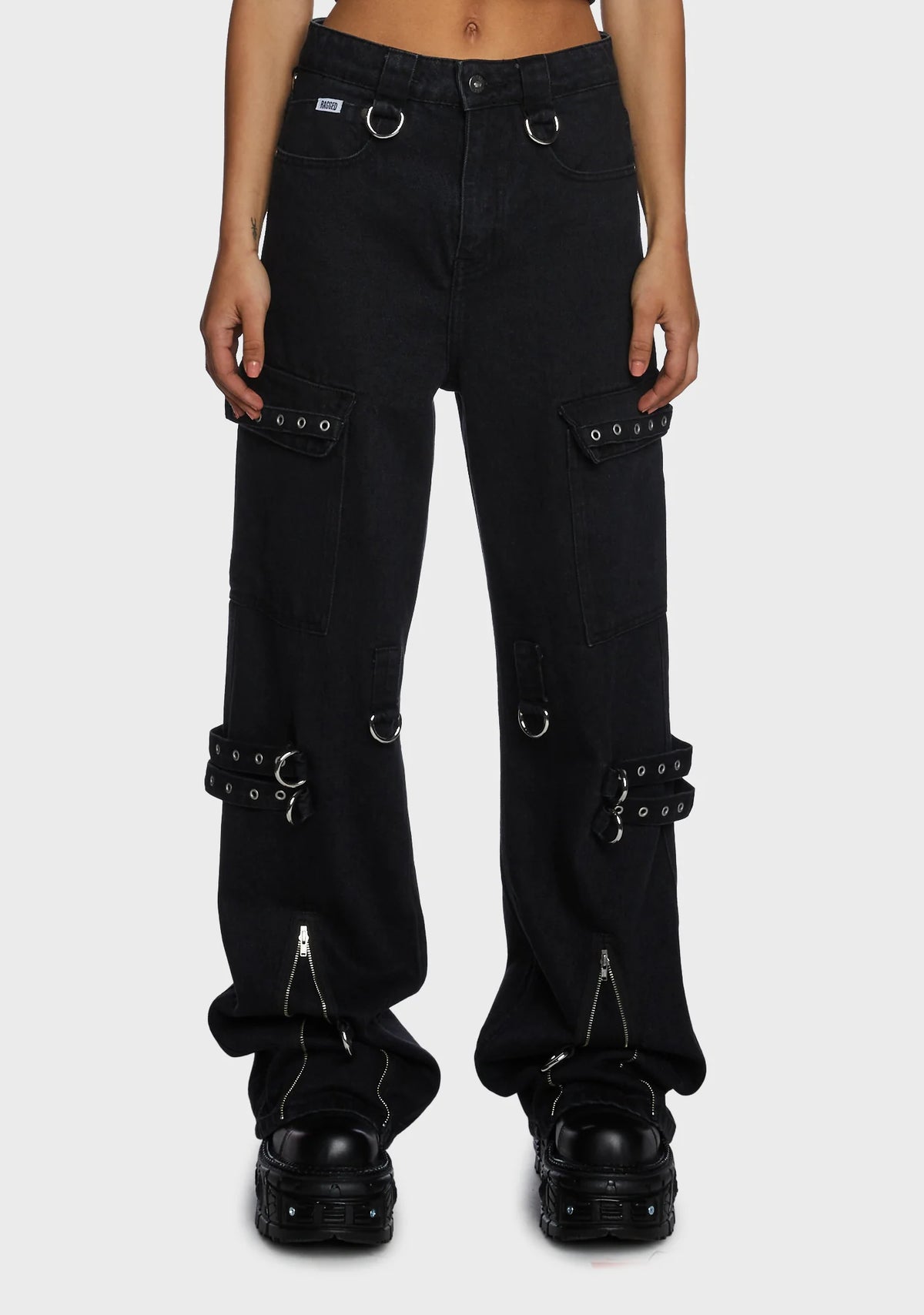 Bondage Hardware Jeans