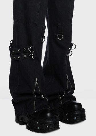 Bondage Hardware Jeans