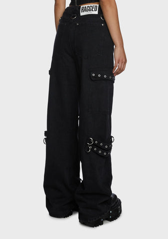 Bondage Hardware Jeans