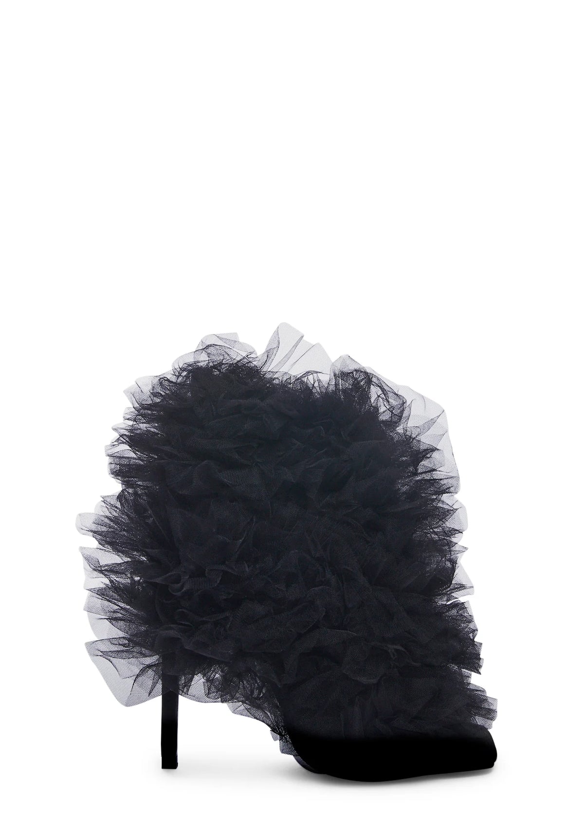 Tutu Stiletto Heels- Black