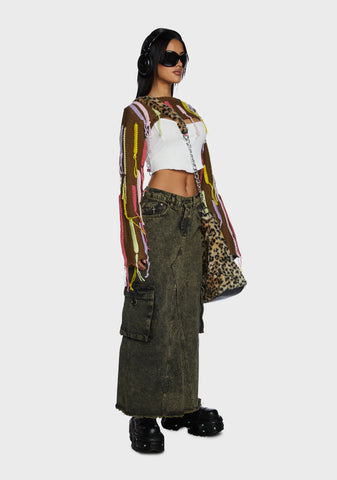 Painter Ultra Cropped Knit Shrug