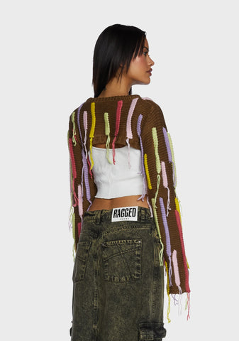 Painter Ultra Cropped Knit Shrug