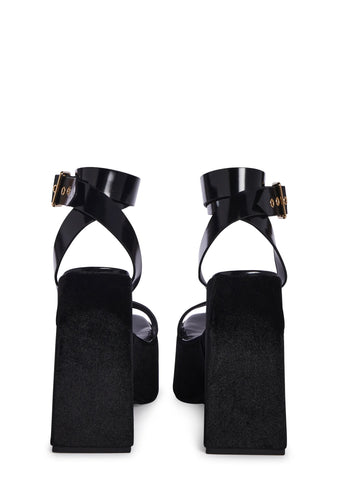 Sharell Platform Heels - Black