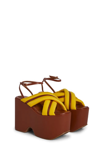 Keegan Platform Wedges