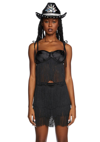 Divine At Dusk Fringe Top
