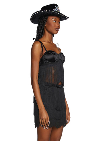 Divine At Dusk Fringe Top