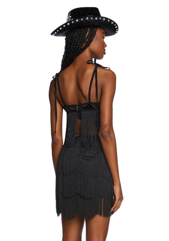 Divine At Dusk Fringe Top