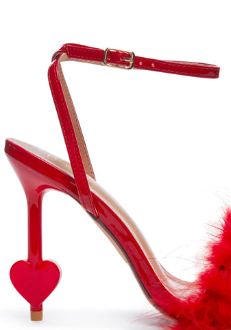 Spicy Lovefool Fluffy Heels
