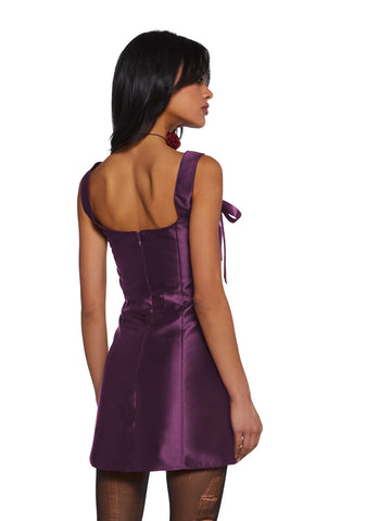 Pixie Stardust Mini Dress - Purple