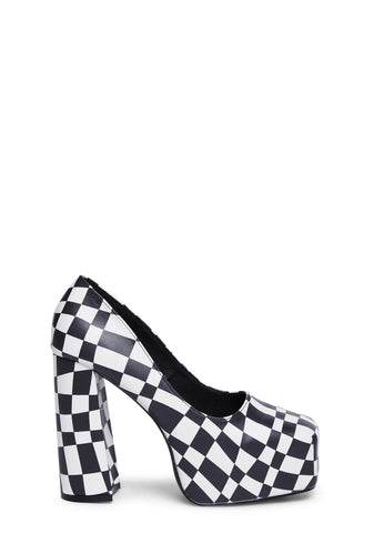 Mod Society Block Heels