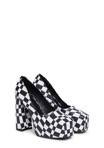 Mod Society Block Heels