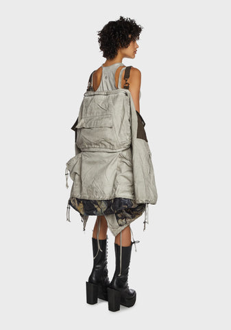 Echo Unisex Cargo Bomber Jacket