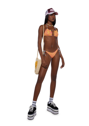 90’s Tie Up Bikini Pant - Ziggy Pop