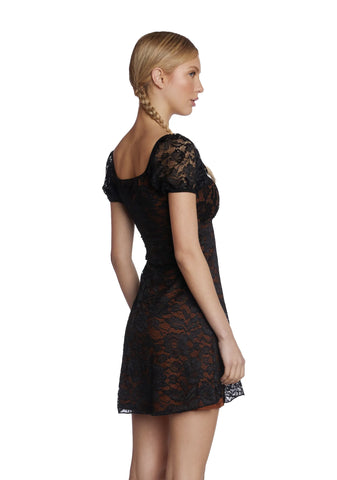 Let Your Hair Down Mini Dress