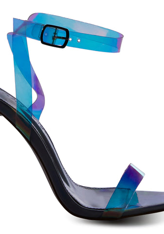 Azure Stiletto Heels