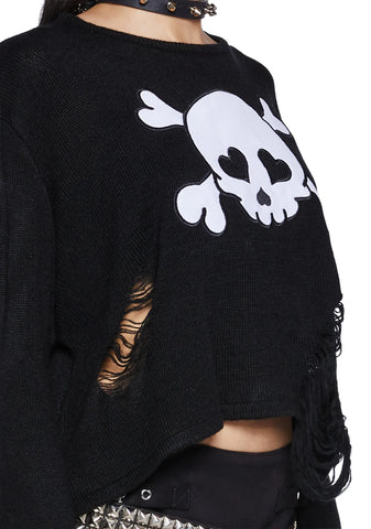 Dead Wrong Skull Sweater