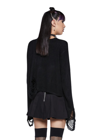 Dead Wrong Skull Sweater