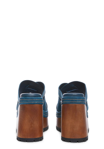 Memory Lane Platform Sandals