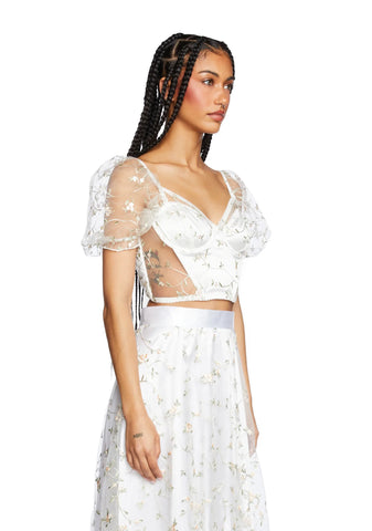 Something To Believe In Bustier Top