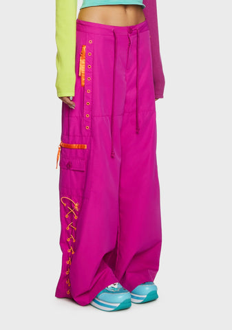 Groovy Attitude Parachute Pants