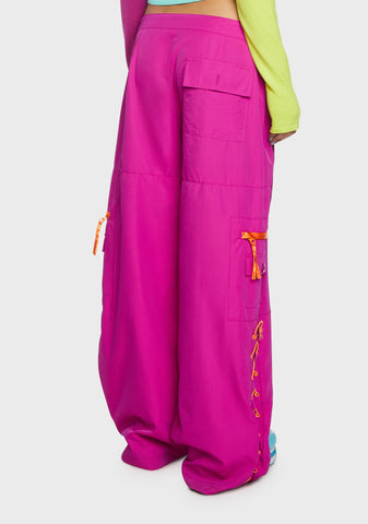 Groovy Attitude Parachute Pants