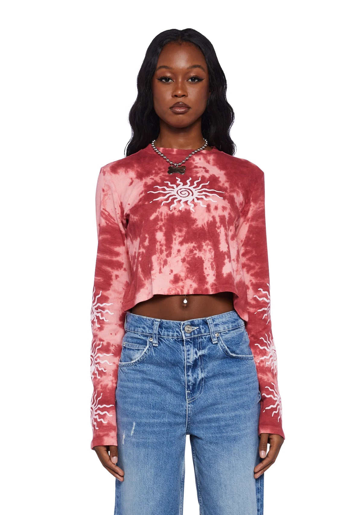 Mystic Sun Waffle Knit Top