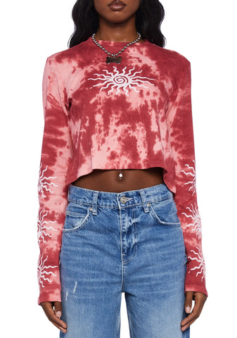 Mystic Sun Waffle Knit Top