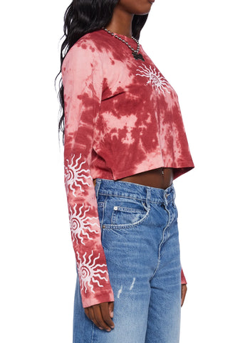 Mystic Sun Waffle Knit Top